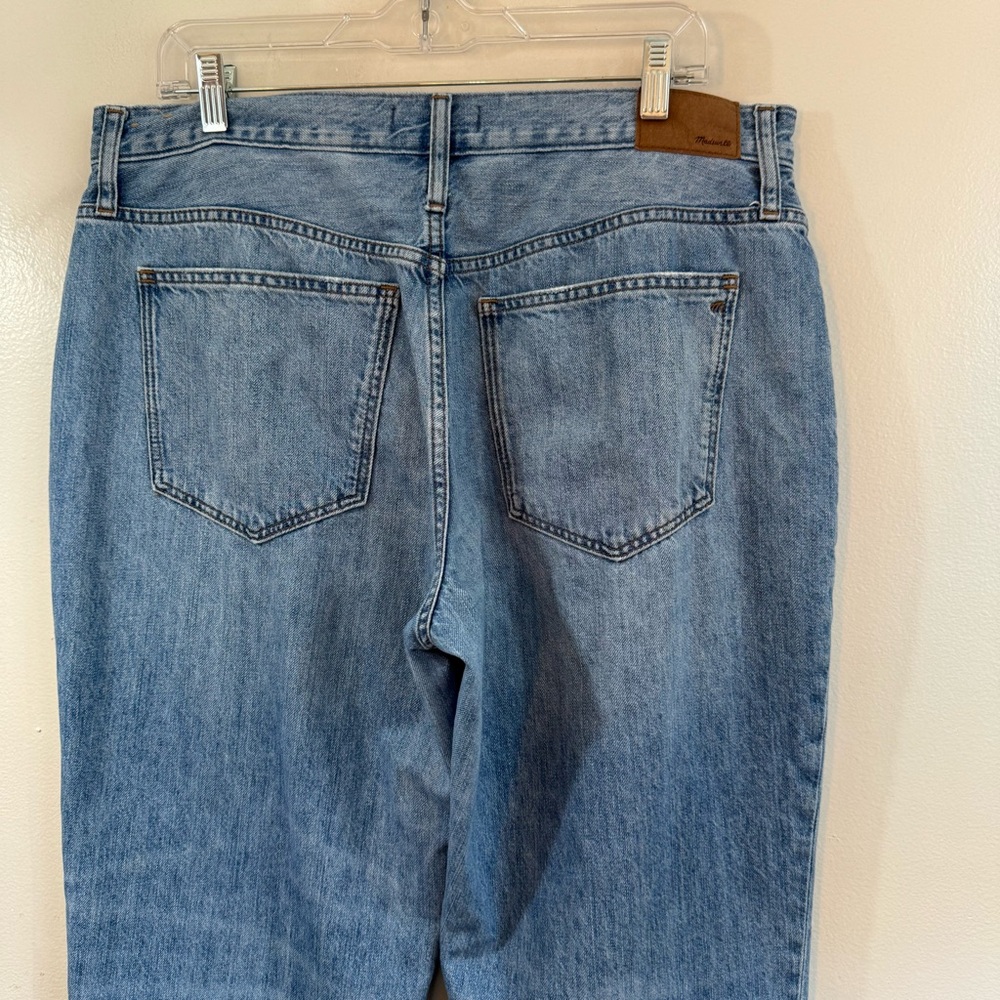 Madewell The Slouchy Boy Jean Denim Pants Size 31P NG831 - Picture 5 of 14